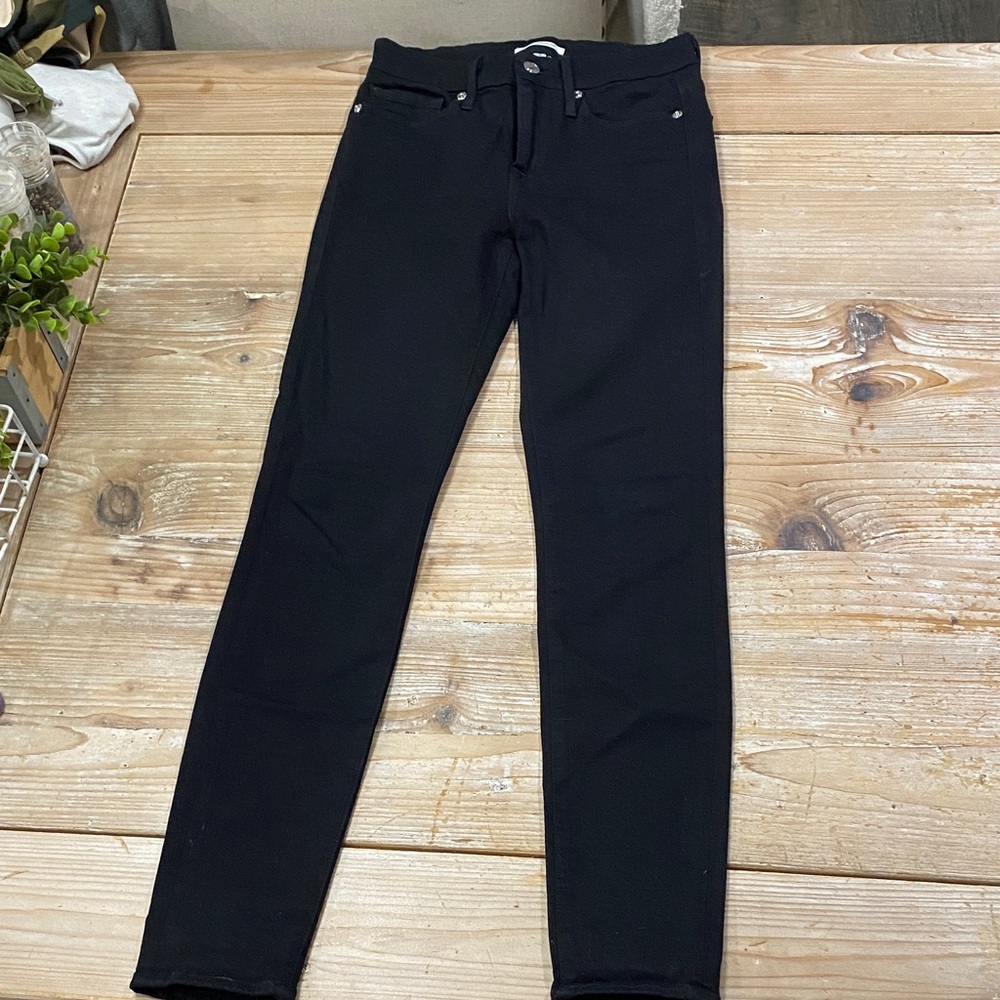 Good American Black Skinny Jeans